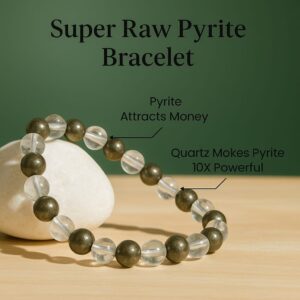 Pyrite & Clear Quartz