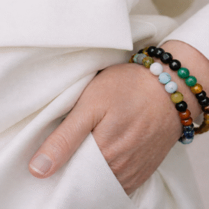 Varad Mudra Signature 6 Crystal Custom Bracelet Personalized Healing Crystal Bracelet