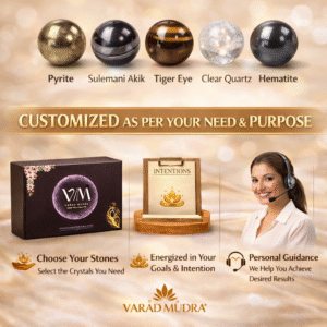 Custom Crystal Bracelet Combo (5 Stones) with Free Selenite Plate