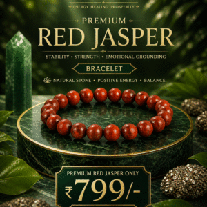 Varad Mudra Red Jasper Bracelet