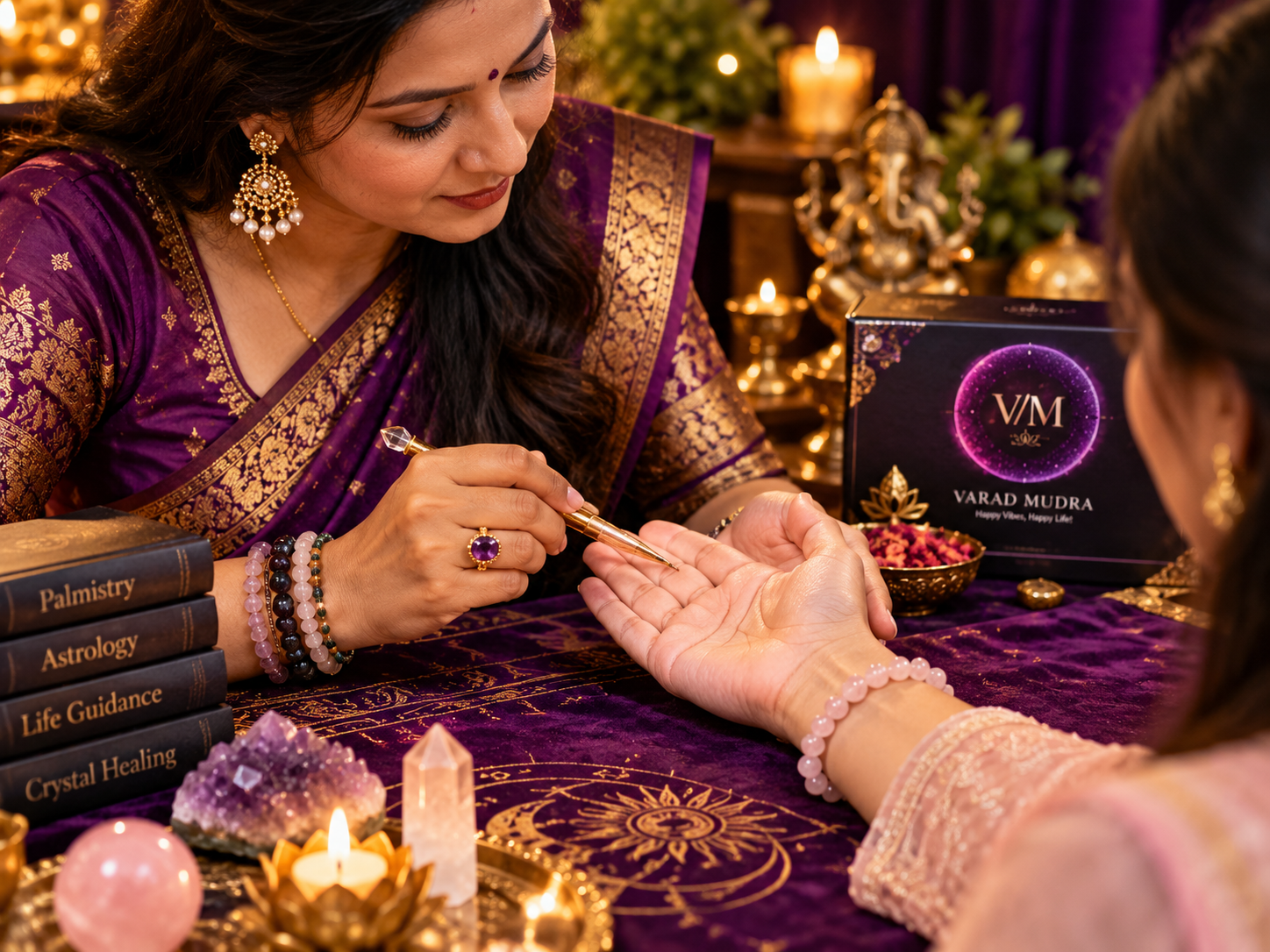 Varad Mudra Palmistry Reading